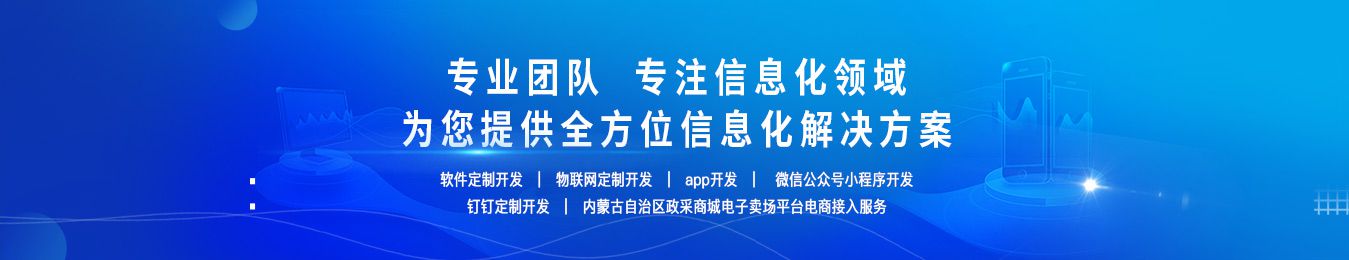 软件定制开发公司，包头软件开发公司，APP开发公司，微信小程序开发公司